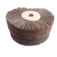 soft 100% horse hair roller brush for shoe machine